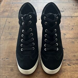 Via Spiga Black and White Sneakers